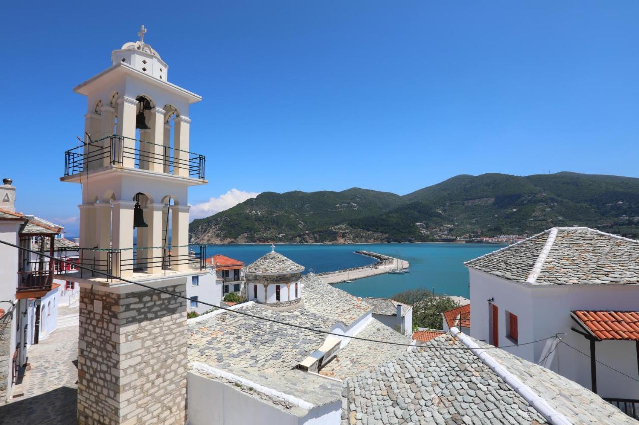 Skopelos House In Castle Panormos  外观 照片